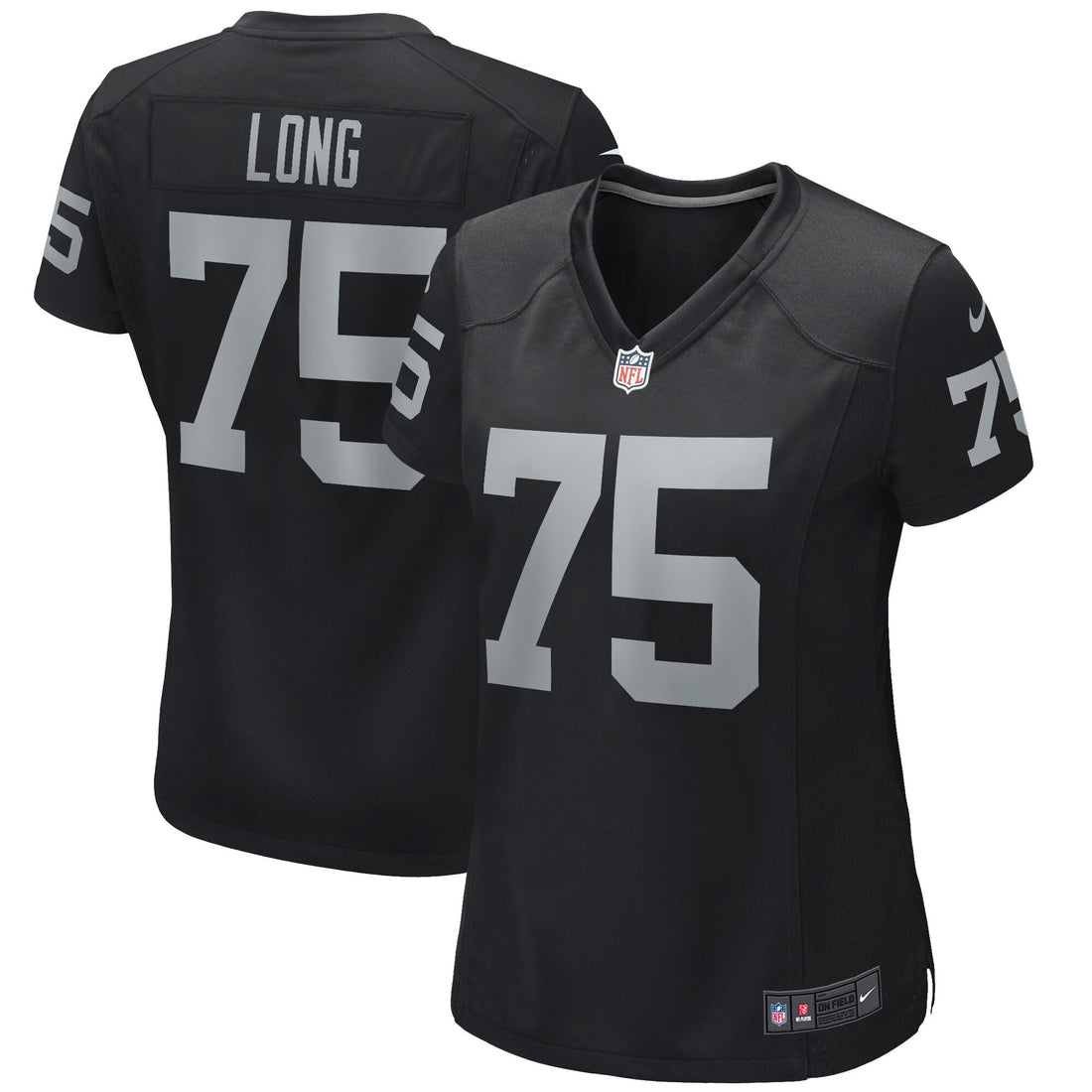 Howie Long Las Vegas Raiders black Game jersey