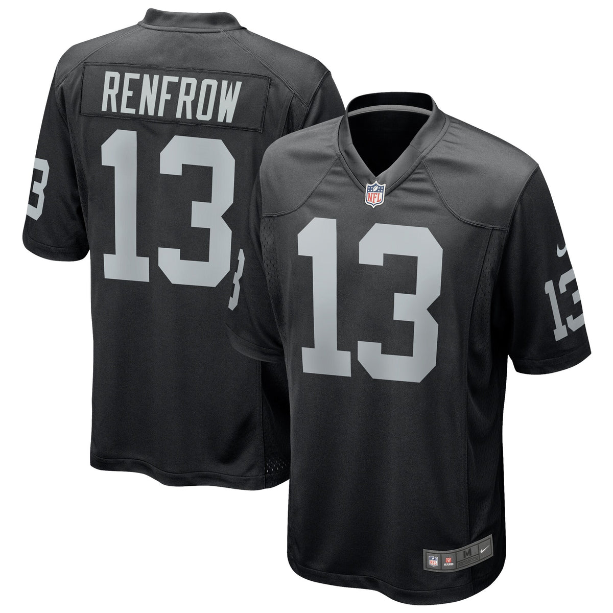 Hunter Renfrow Las Vegas Raiders black Game jersey