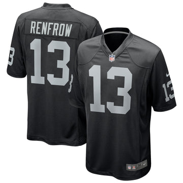 Hunter Renfrow Las Vegas Raiders black Game jersey