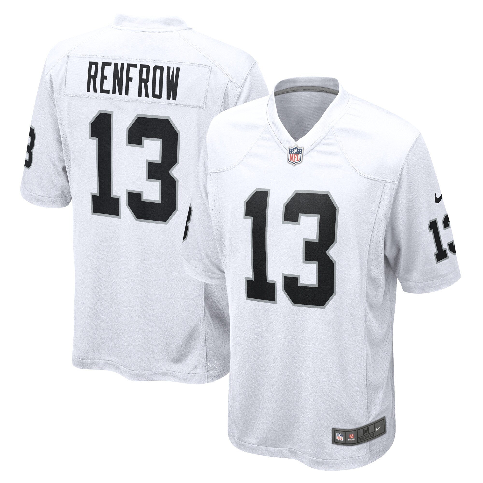 Hunter Renfrow Las Vegas Raiders white Game jersey