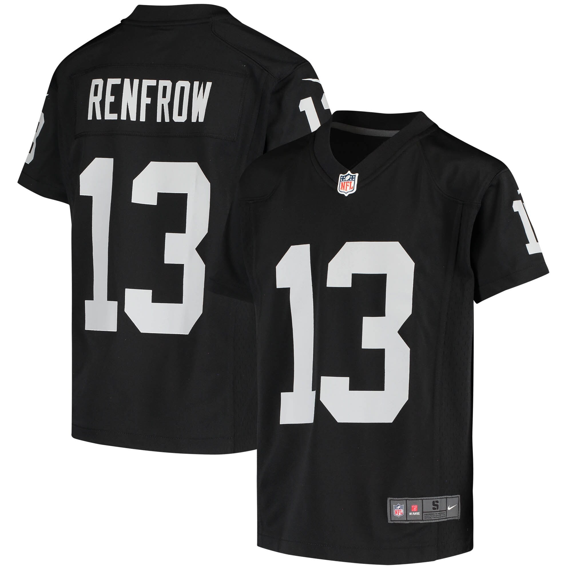 Hunter Renfrow Las Vegas Raiders black jersey