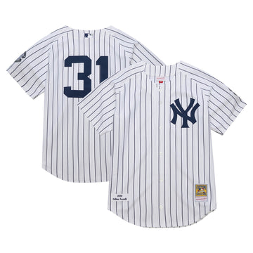 Ichiro Suzuki New York Yankees white Throwback jersey