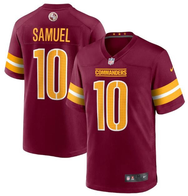 Ike Washington Commanders burgundy Game jersey