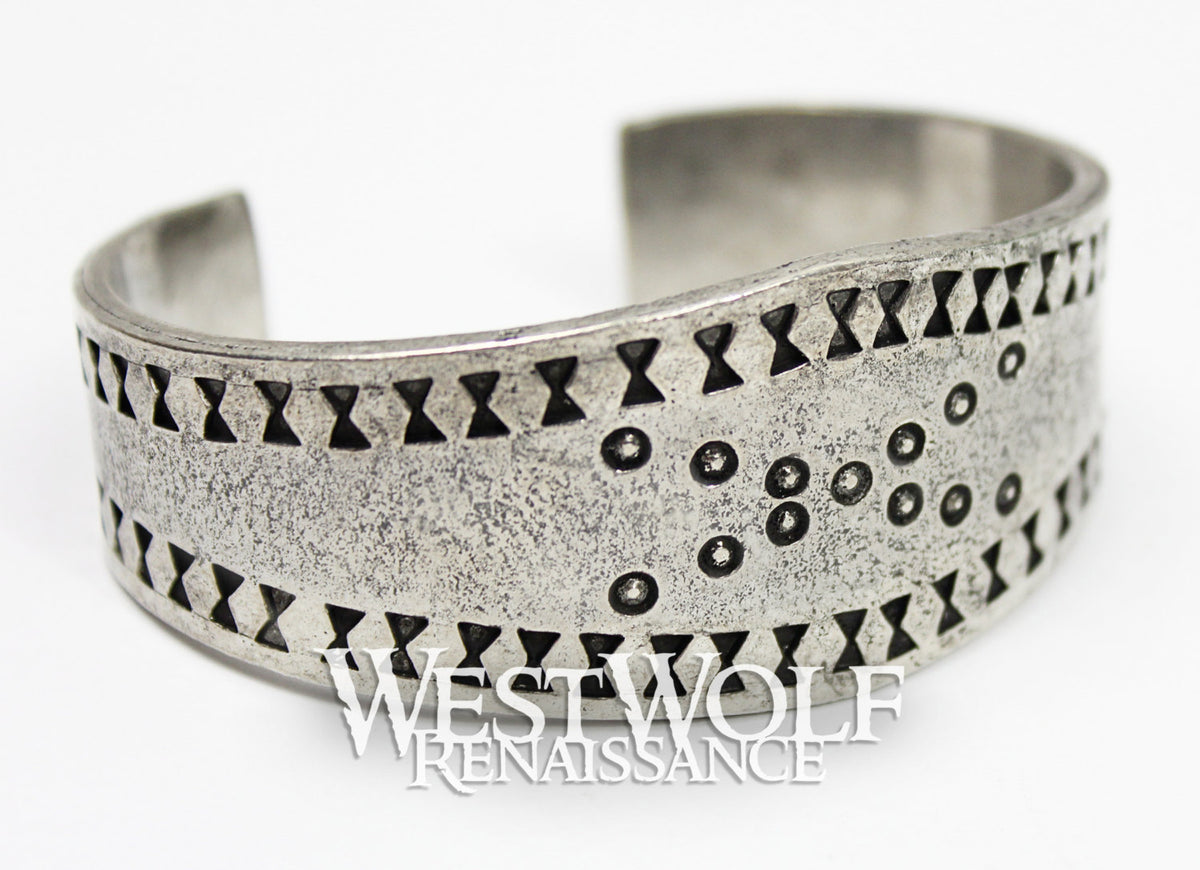 Viking Bracelet - Viking Dragon Cuff Bracelet, Stainless Steel Norse Arm Band, Midgard Serpent