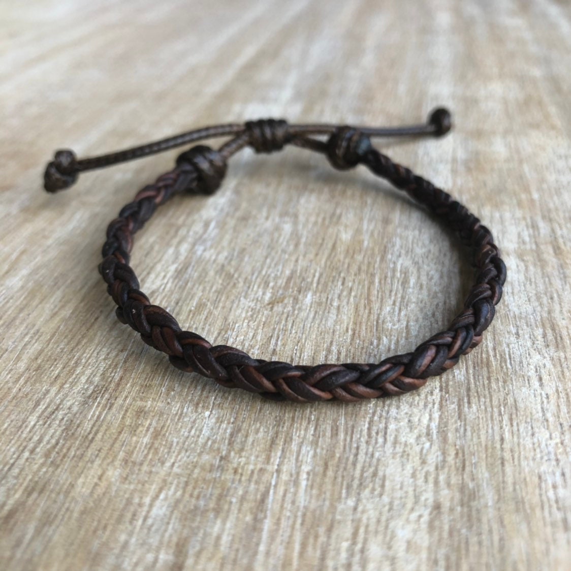 Viking Vegvisir Compass Bracelet - Viking Braided Leather Bracelet – Norse Runes, Celtic Knot