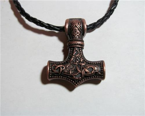 Viking Thor's Hammer Necklace - Personalized Viking Hammer Necklace, Mjolnir Pendant, Custom