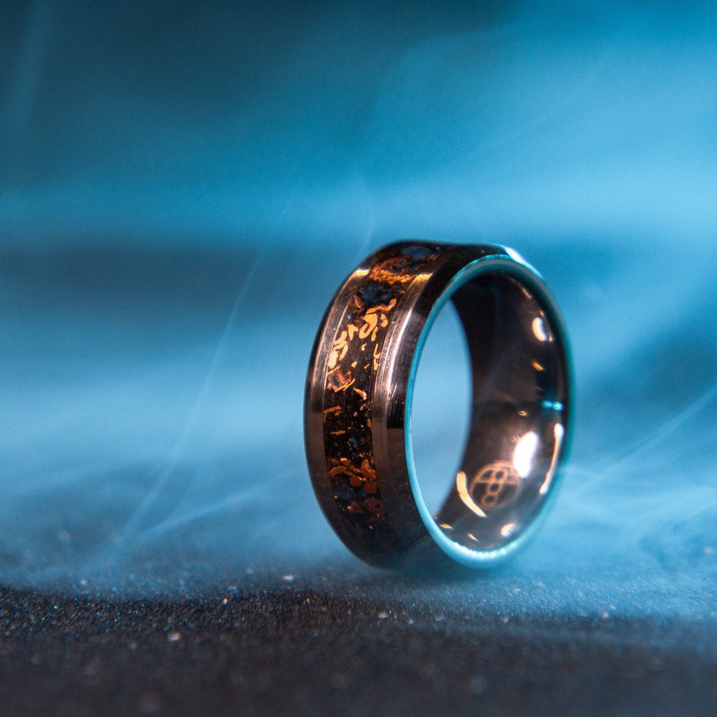 Viking Rune Ring Set of 3 · Norse Stainless Steel Band · Elder Futhark · Nordic Warrior Ring Men