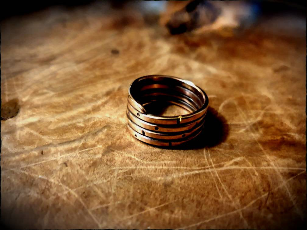 Viking Rune Ring - Bramham Moor Anglo Saxon Viking Rune Ring