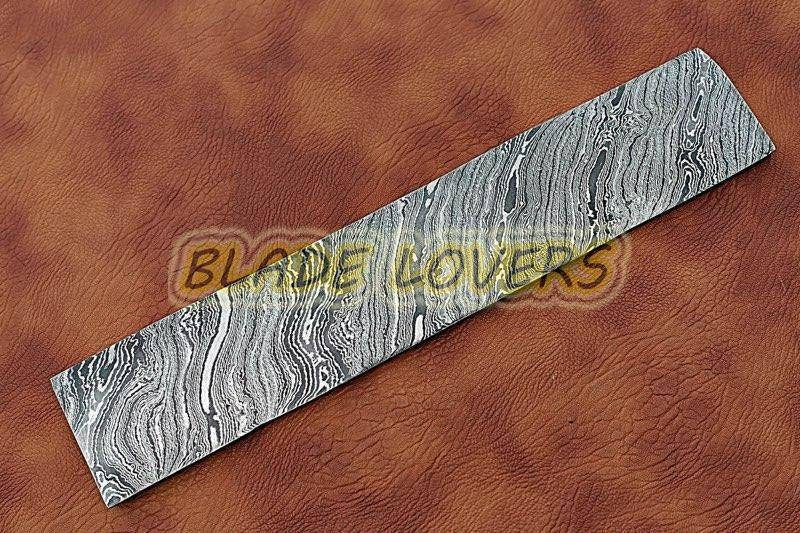 Viking Bracelet - Hand Forged Damascus Steel Cuff Bracelet with Copper Inlay Viking Bangle, Modern