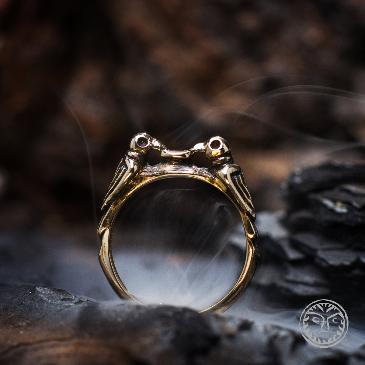 Viking Ring - Norse Viking Ring, Ancient Decor Adjustable Band