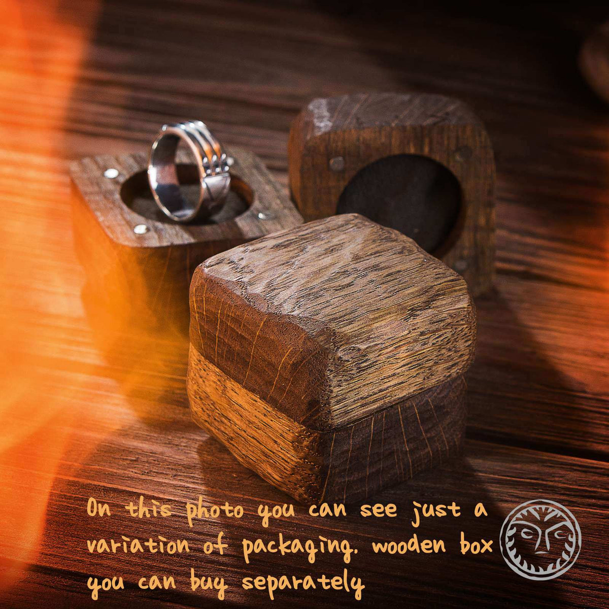 Viking Ring - Norse Viking Ring, Ancient Decor Adjustable Band