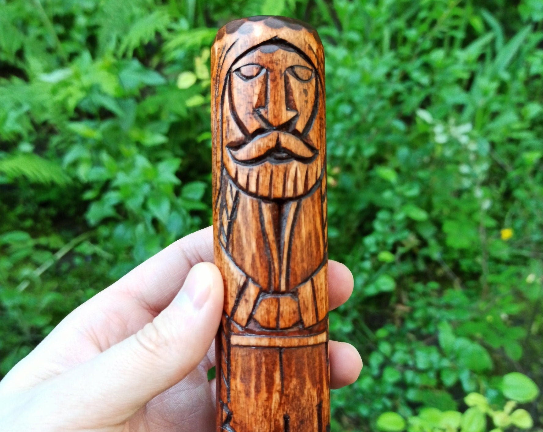 Viking Home Decor - Norse Gods Wood carving Pagan Home Decor Asatru Viking gifts Nordic decor Altar