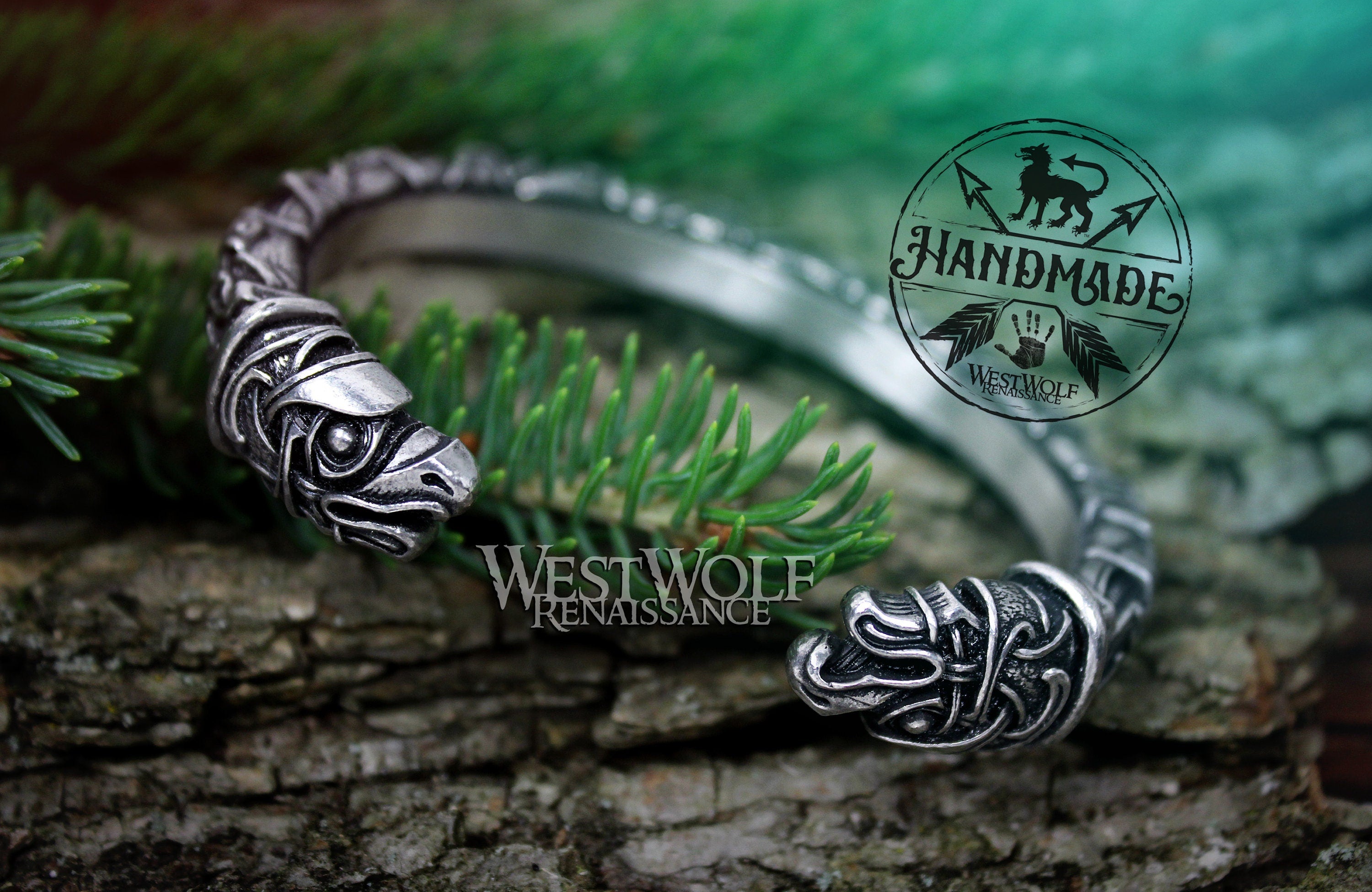 Viking Thor's Hammer Bracelet - Mjolnir Nordic bangle, viking jewelry, thor hammer bracelt, viking