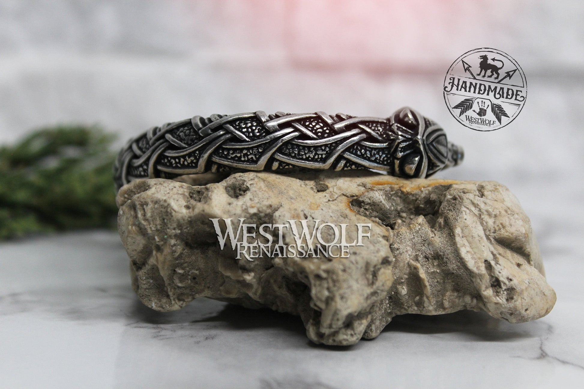 Viking Ring - Viking Berserker Bear Head Torc Bracelet — Norse/Scandinavian/Arm