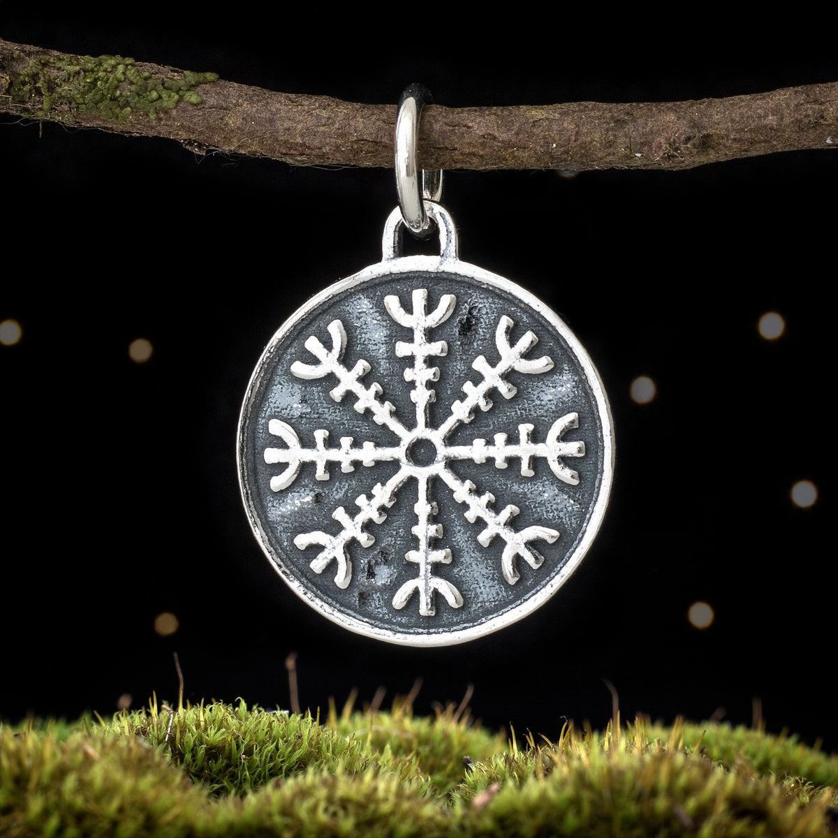 Viking Rune Ring - Personalized Silver Viking Rune Ring for Men, Engraved Norse Fidget Band, Nordic