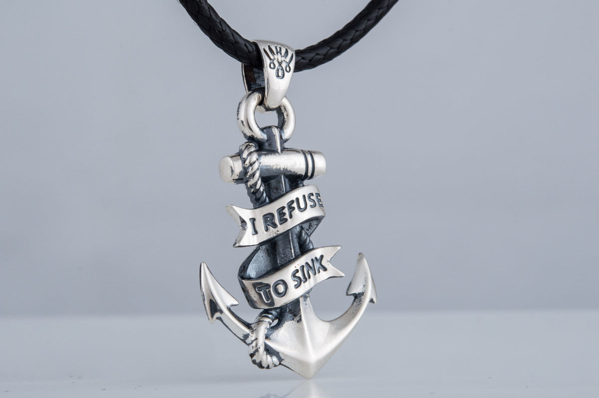 Viking Wolf Necklace - Silver Link Chain - Men's Norse Chain for Necklace with Wolf Heads