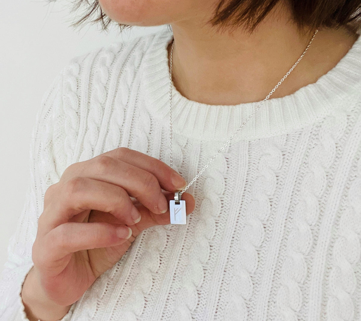 Viking Rune Necklace - Viking Runes Necklace Personalized Necklace Nordic Viking Jewelry Runes