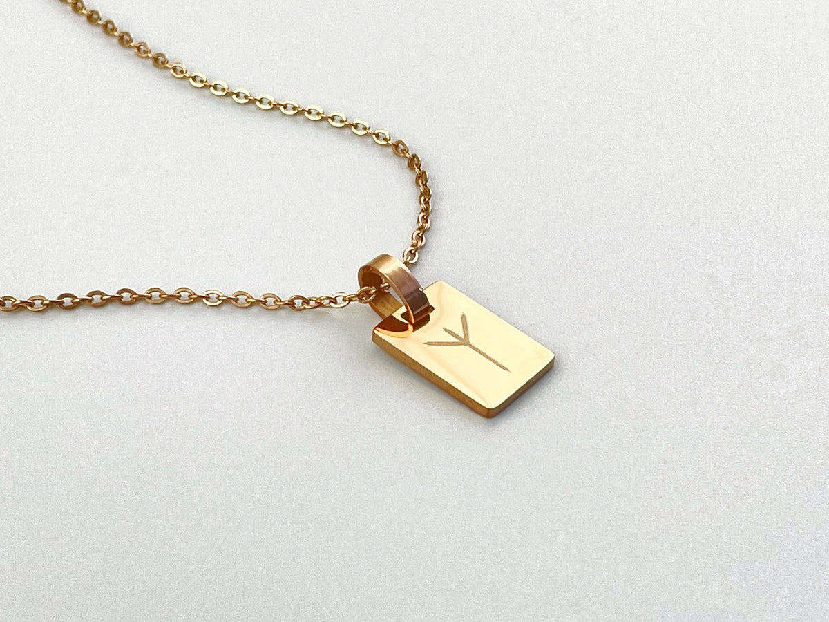Viking Rune Necklace - Viking Runes Necklace Personalized Necklace Nordic Viking Jewelry Runes