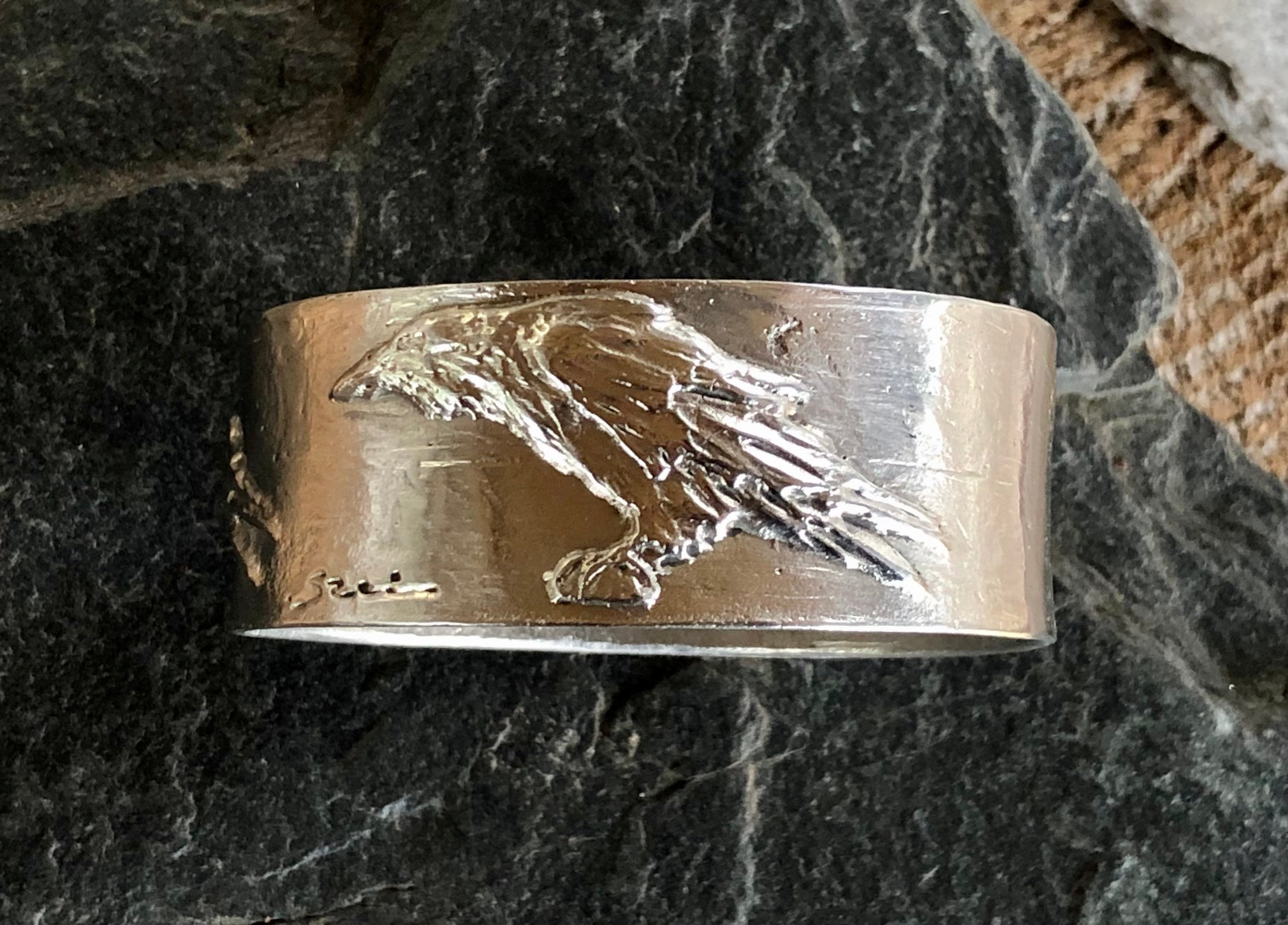 Viking Wolf Bracelet - Sterling Silver Viking Wolf Bracelet with Runes – Nordic Mythology Jewelry