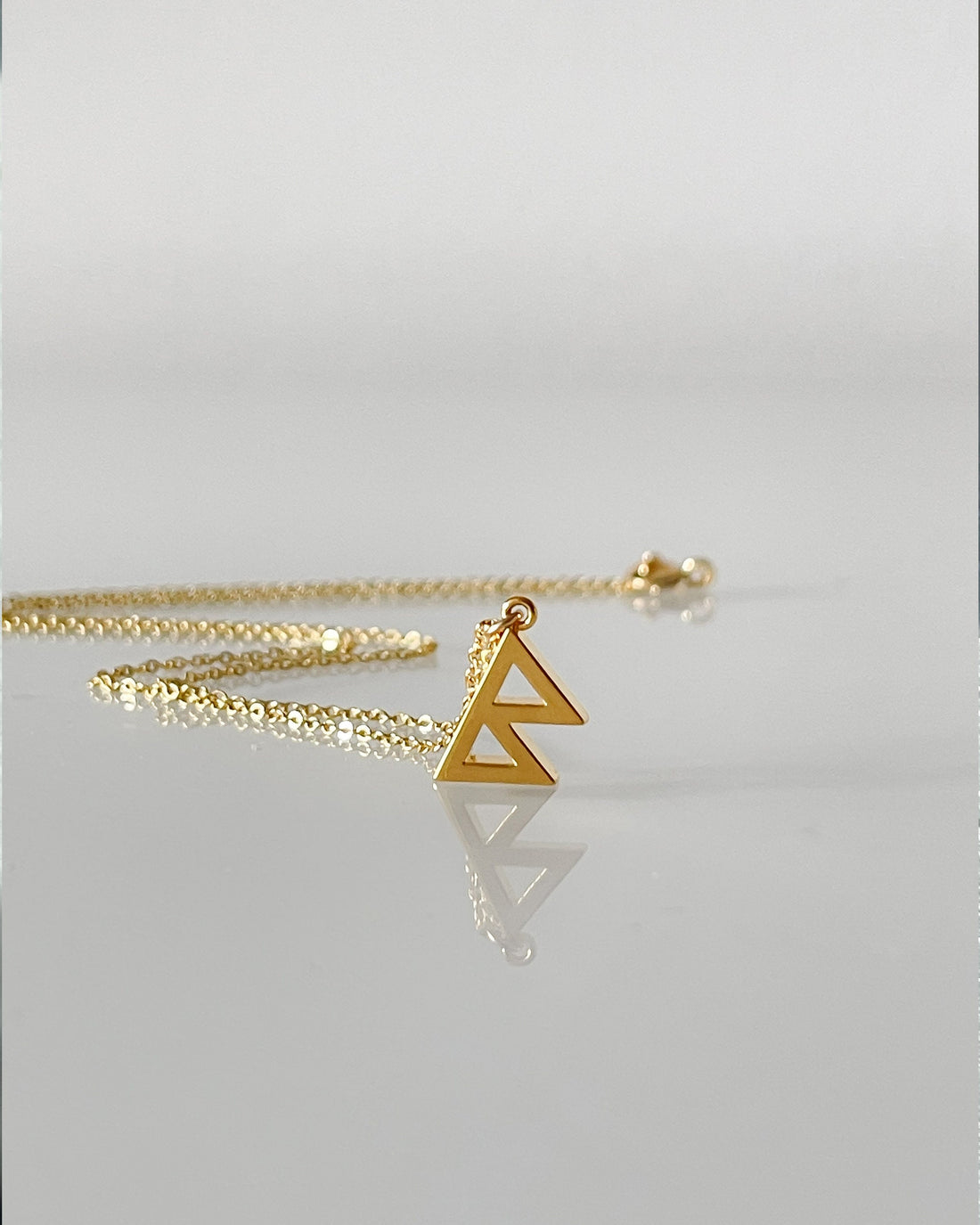 Viking Rune Necklace - Viking Rune Layering Necklace. Elder Futhark Runes. Feminine + Delicate