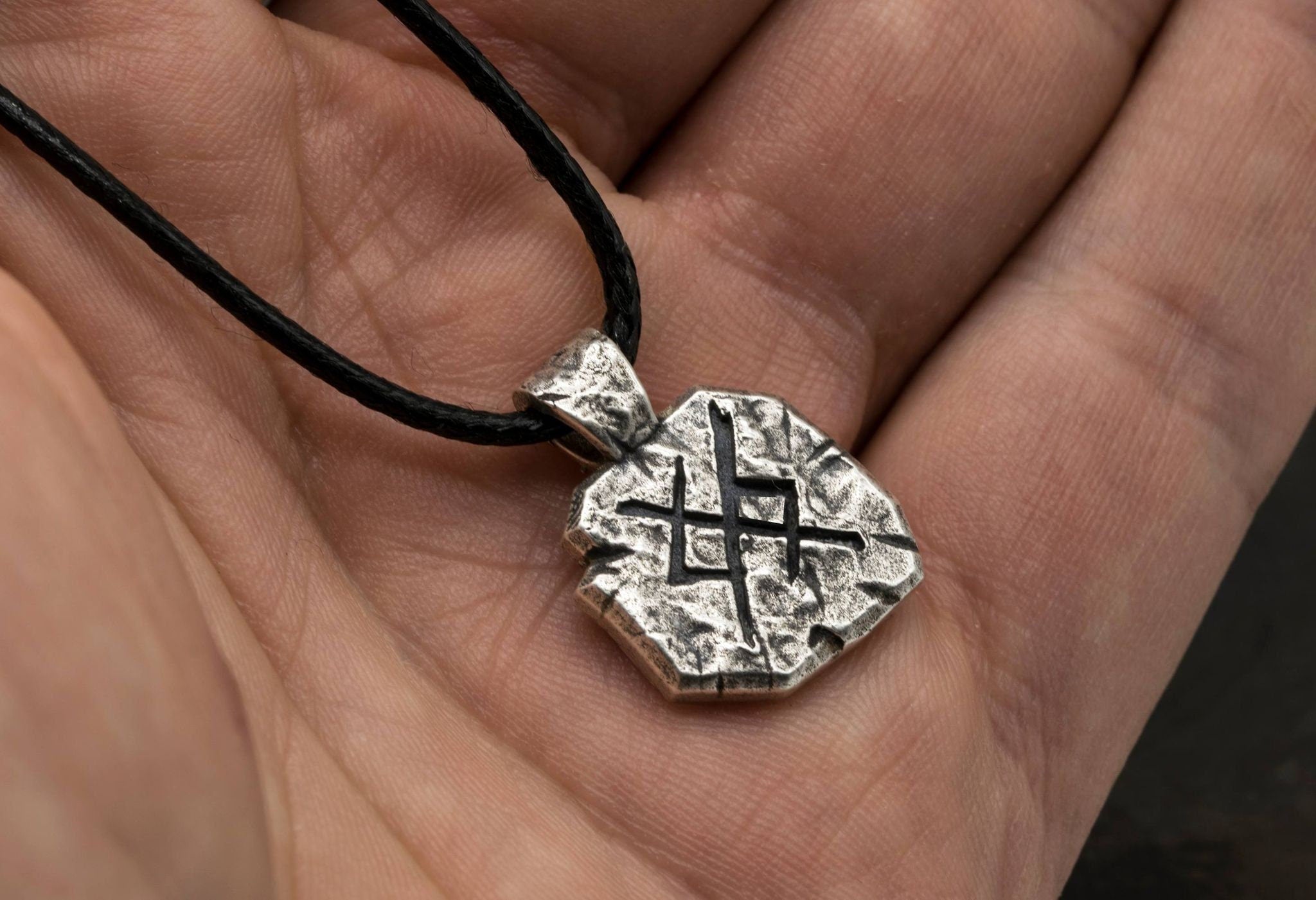 Viking Rune Necklace - OFFER! Handmade Viking Necklace Set – Eternal Love Rune, Norse Jewelry