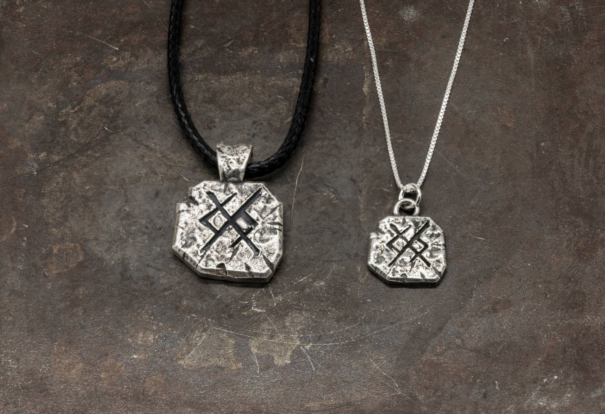 Viking Rune Necklace - OFFER! Handmade Viking Necklace Set – Eternal Love Rune, Norse Jewelry