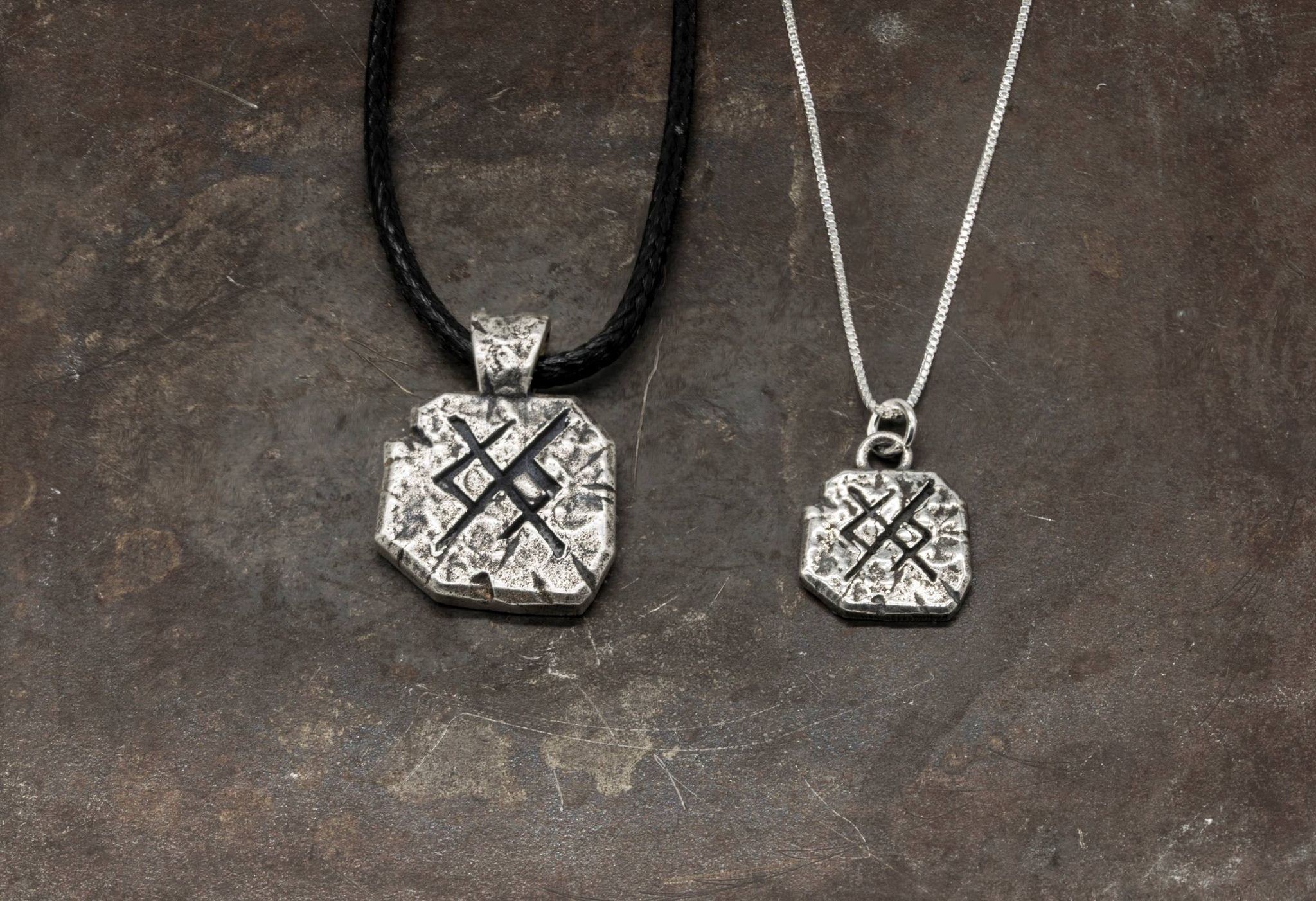 Viking Rune Necklace - OFFER! Handmade Viking Necklace Set – Eternal Love Rune, Norse Jewelry