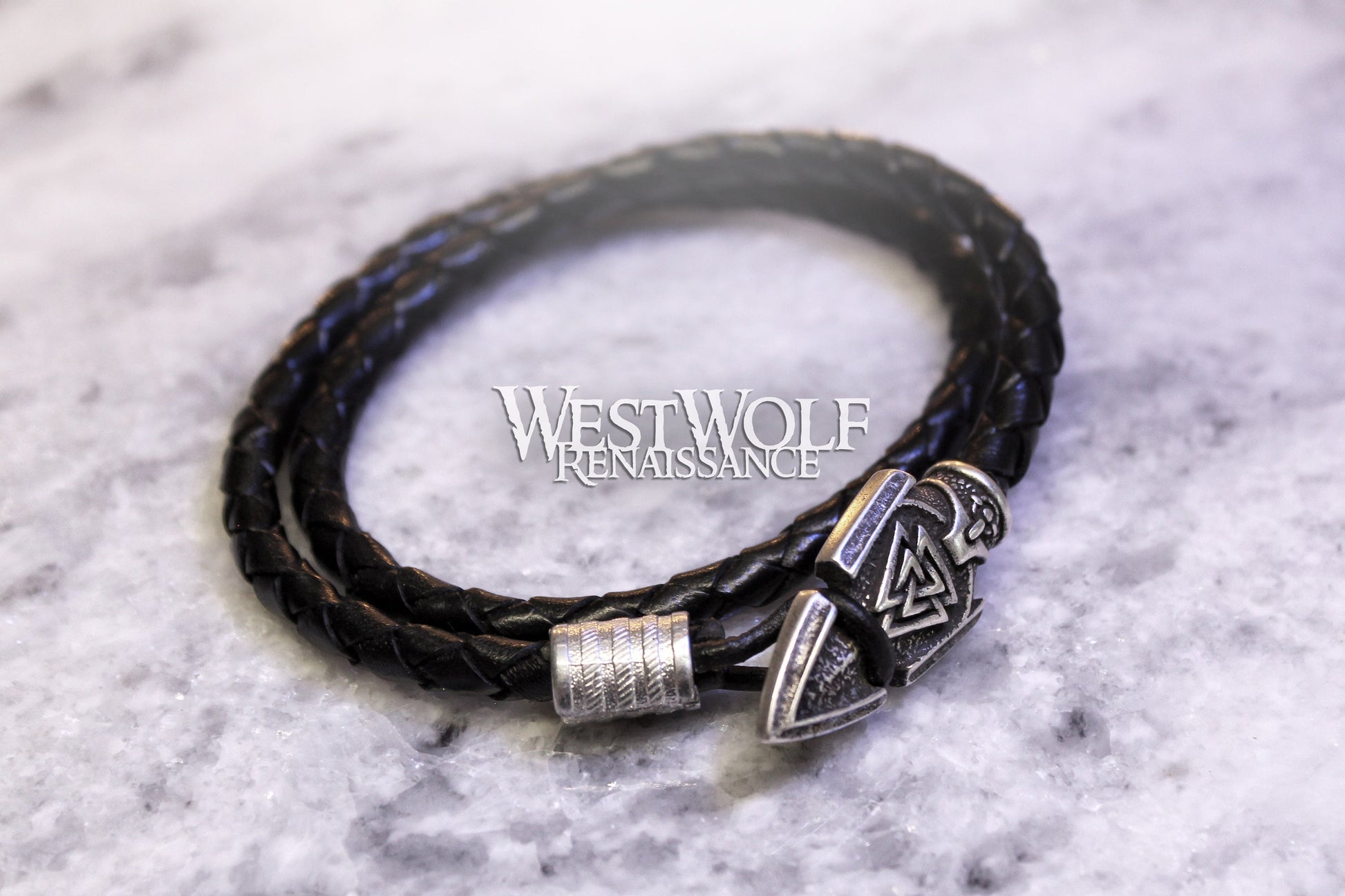 Viking Thor's Hammer Bracelet - Viking Gungnir Spear of Odin Bracelet in Multiple Sizes - with