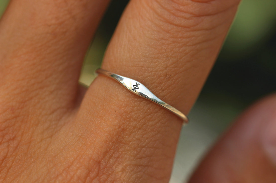 Viking Rune Ring - 925 silver custom Viking rune ring, personlized rune jewelry