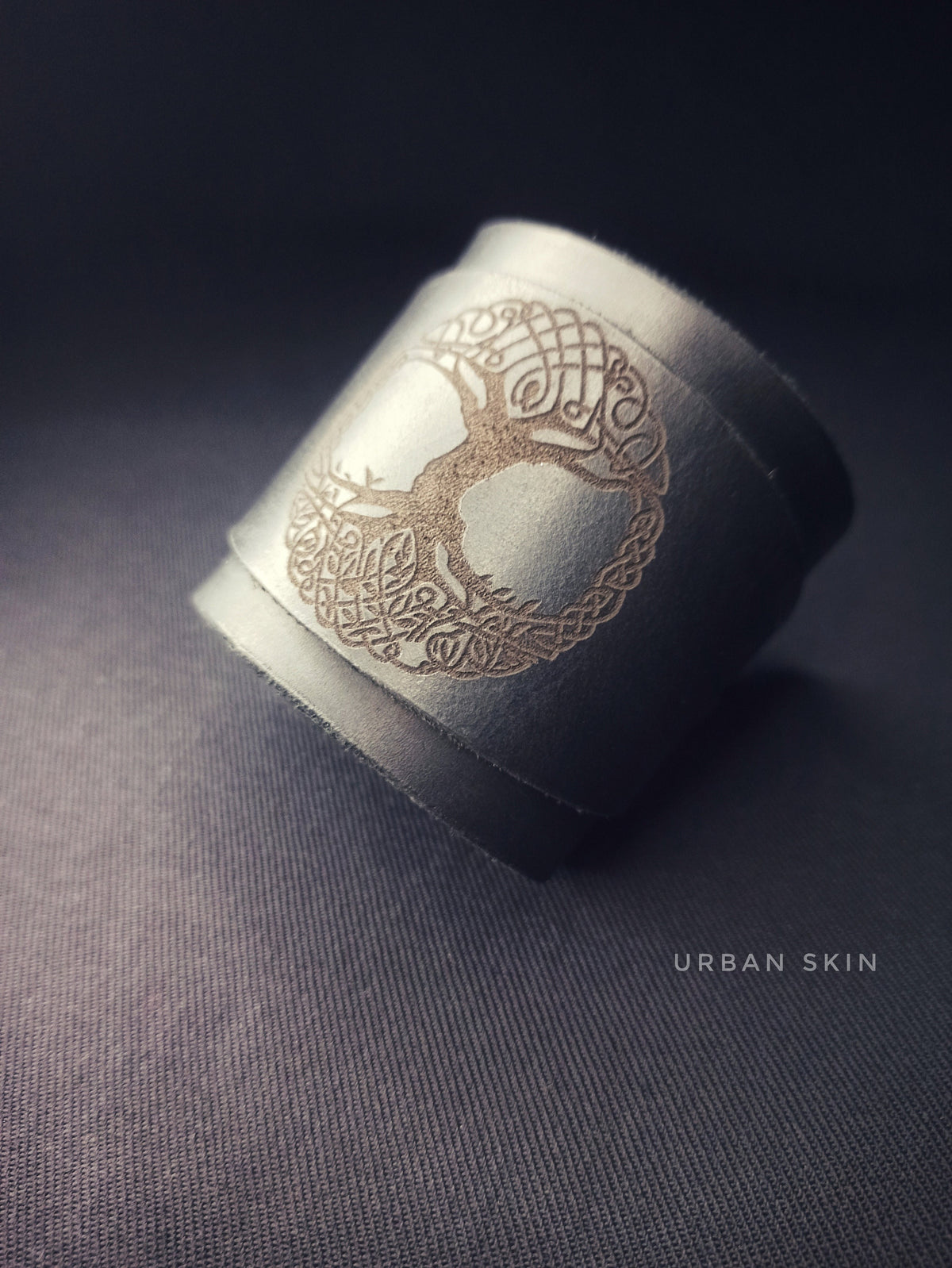 Viking Rune Bracelet - Custom Engraved Rune Leather Cuff – Viking Pagan Bracelet