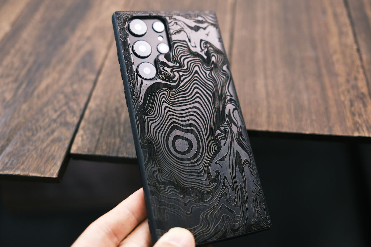 Viking Vegvisir Compass Costume & LARP - Custom Tattoo Engraved Phone Case, Vegvisir Viking Compass