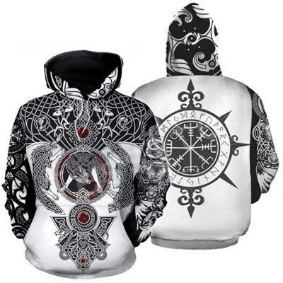 Viking Hoodie - Viking New hoodie hooded winter unisex cloth hoodie Gift New