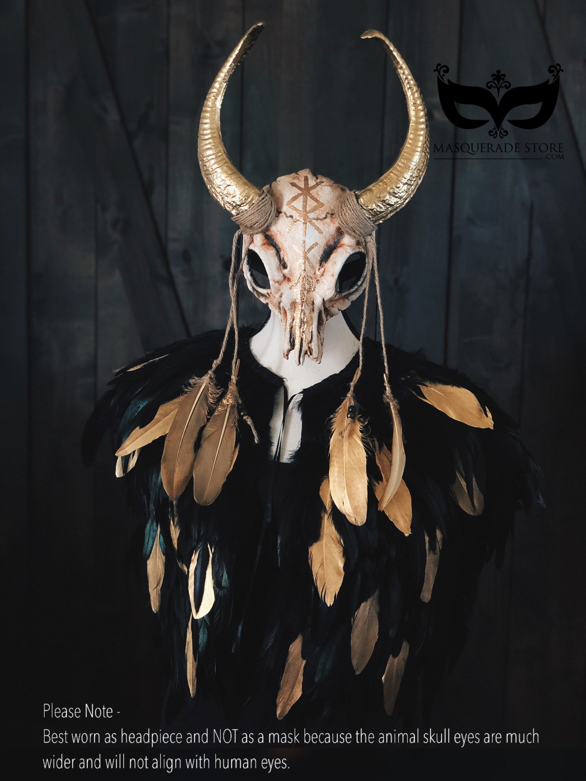 Viking Jacket - Viking Reindeer Fur Cloak XL – Real Reindeer Fur Cape – Metal Brooch – Nordic