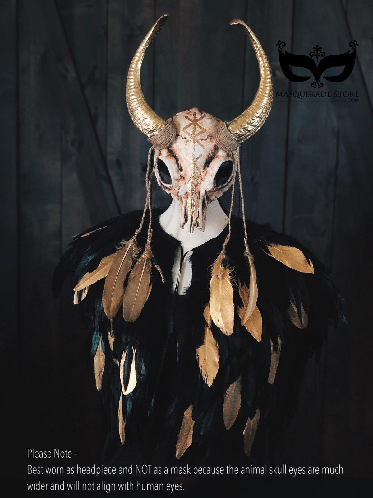 Viking Jacket - Viking Reindeer Fur Cloak XL – Real Reindeer Fur Cape – Metal Brooch – Nordic