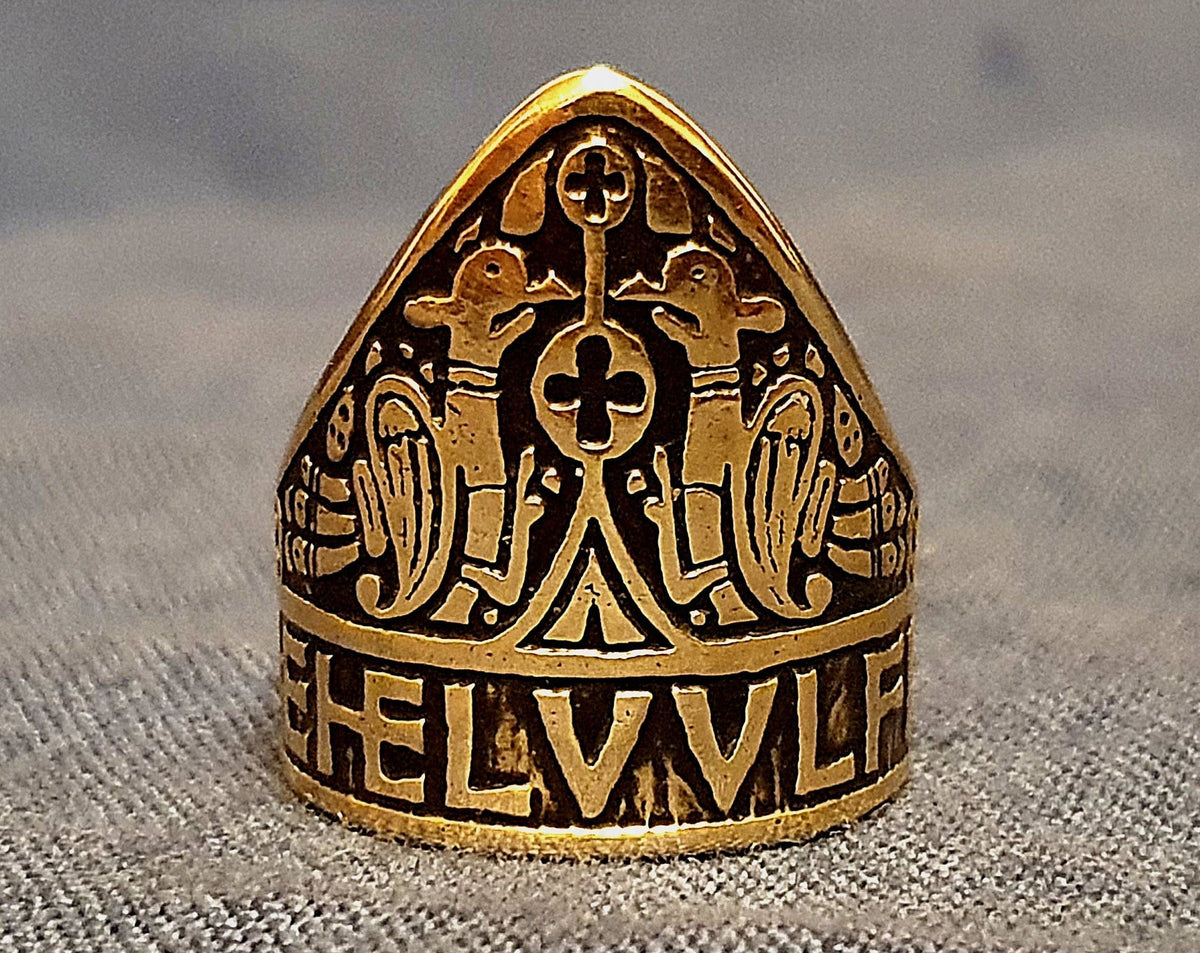 Viking Rune Ring - Bramham Moor Anglo Saxon Viking Rune Ring