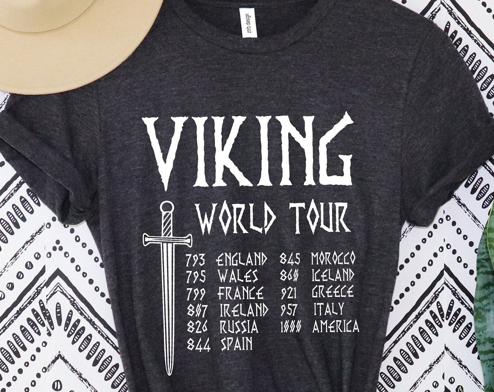 Viking Valhalla T-Shirt - Until Valhalla Rune Shirt, Minimalist Viking Tee for Men, Norse