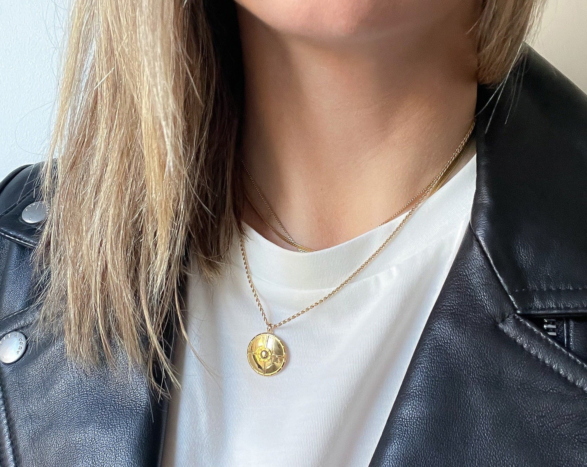 Viking Rune Necklace - Viking Rune Layering Necklace. Elder Futhark Runes. Feminine + Delicate