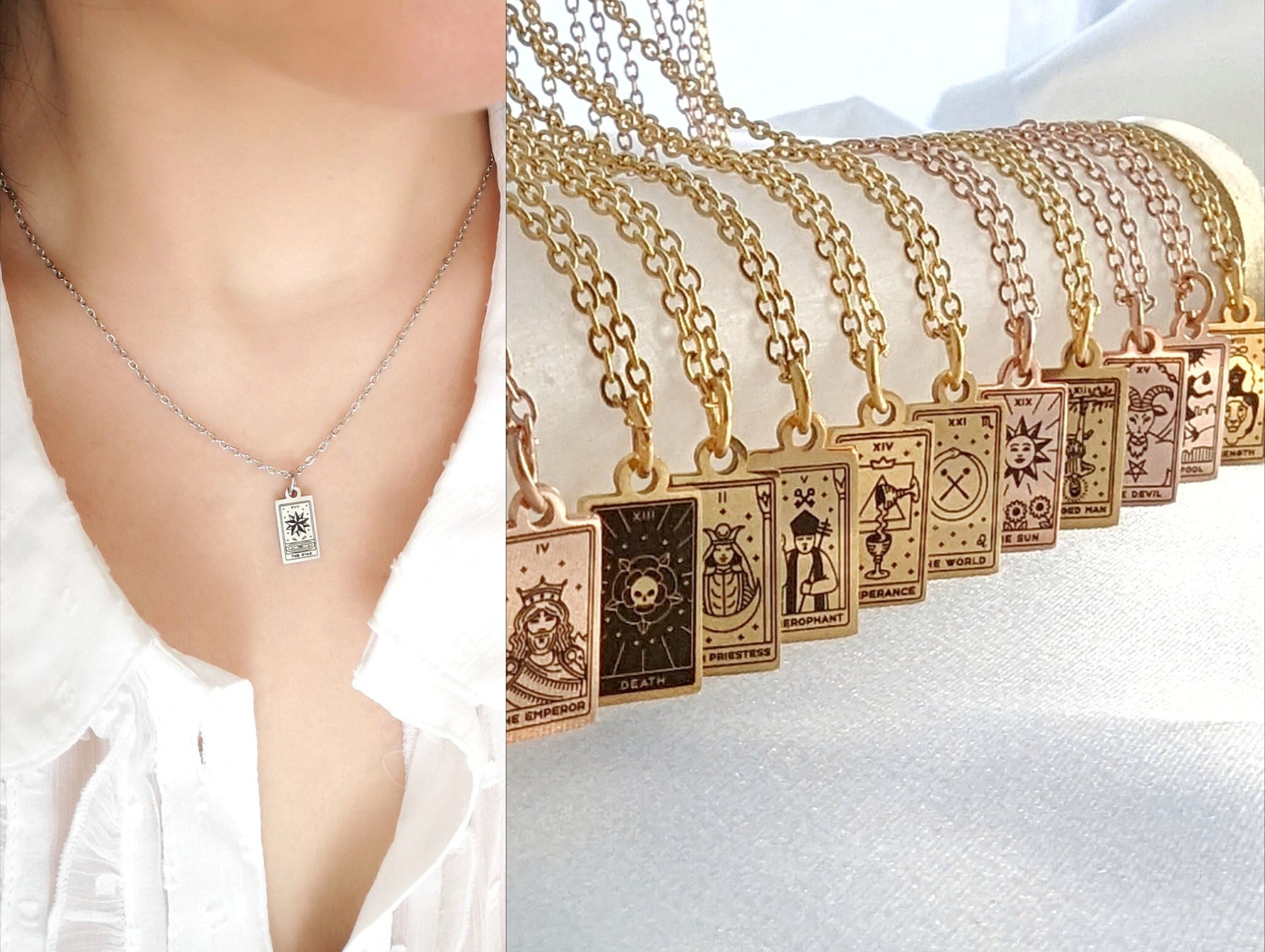 Viking Rune Necklace - Viking Runes Necklace Personalized Necklace Nordic Viking Jewelry Runes