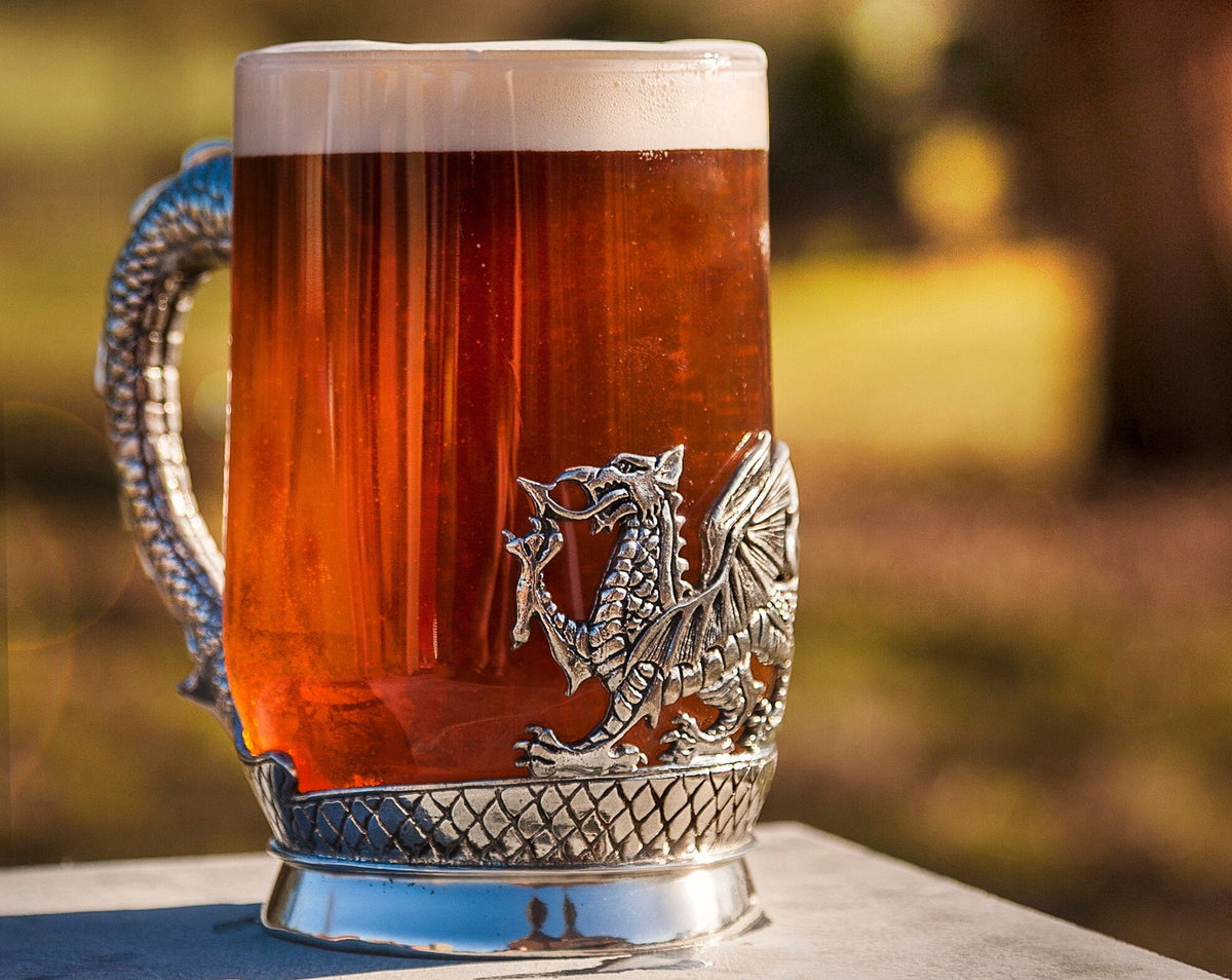 Viking Mug - Authentic Viking Tankard 1 Pint, Handcrafted Norse Style Mug, UK Drinkware, Made by