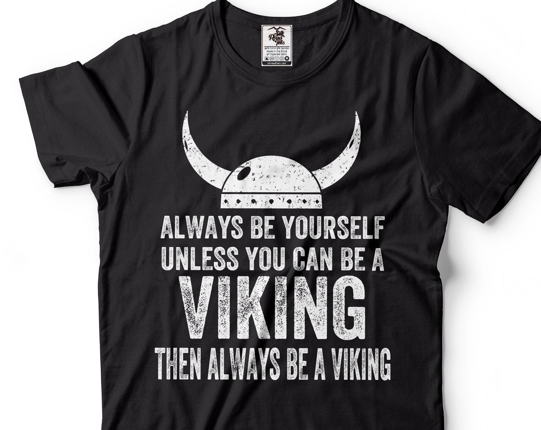 Viking Home Decor - Viking Blood Runs Through My Veins Shirt Viking DNA Shirt Viking Patriotic