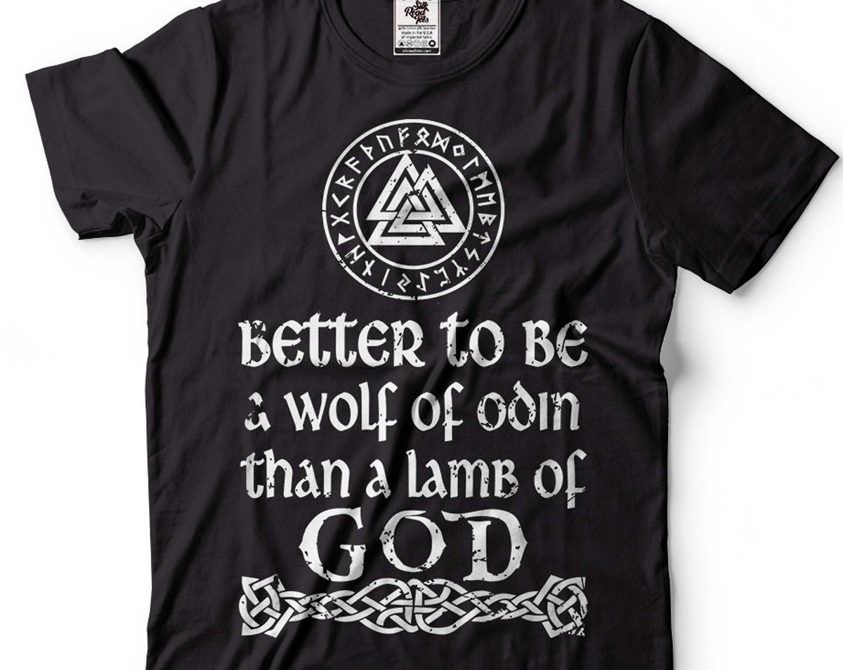 Viking Valhalla T-Shirt - Victory Or Valhalla - Distressed American Viking Skull T-Shirt: Patriotic