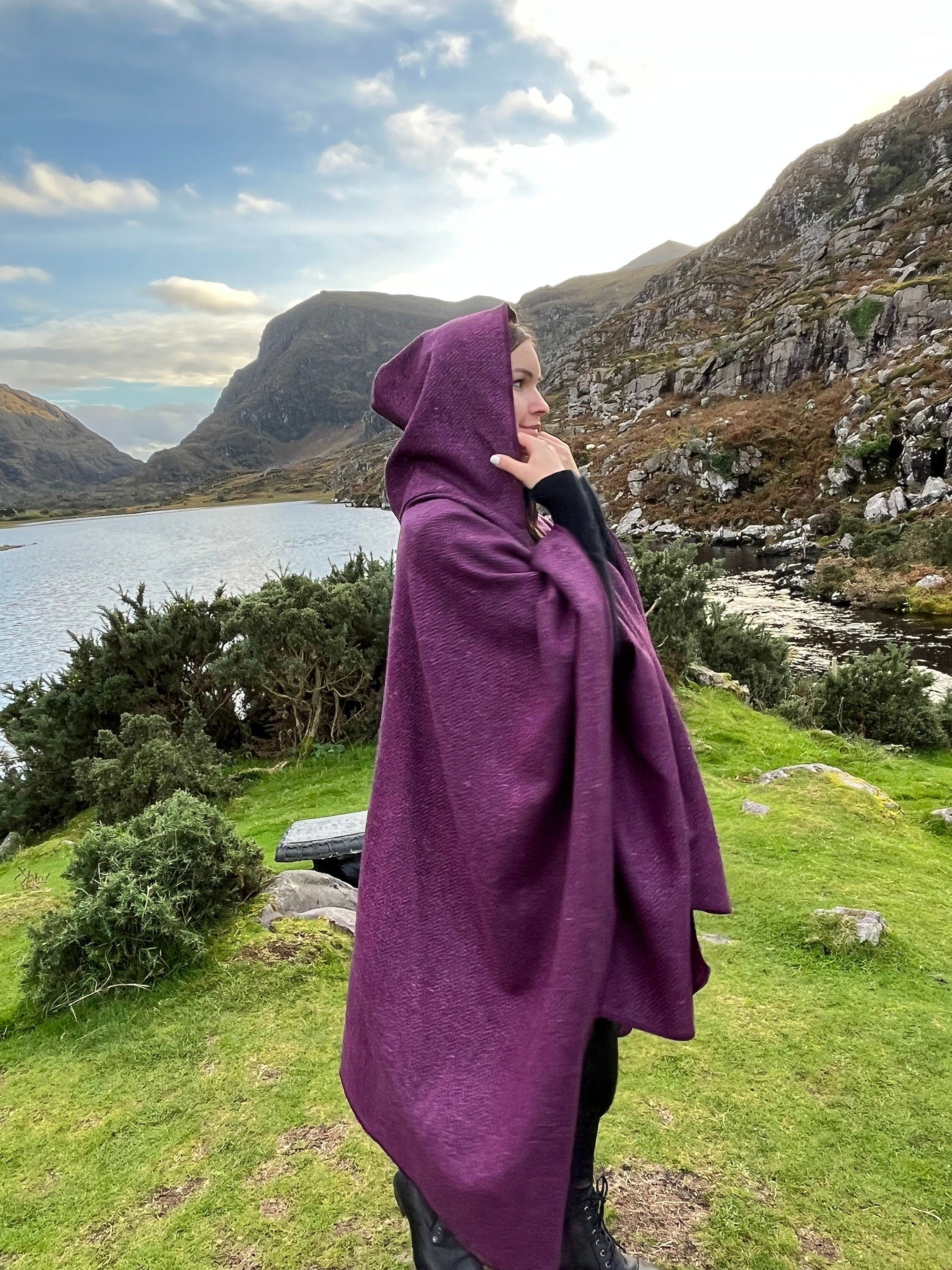 Viking Odin Jacket - Odin Raven Cloak, Norse Viking Cloak, Huginn Muninn Raven Cloak, Nordic