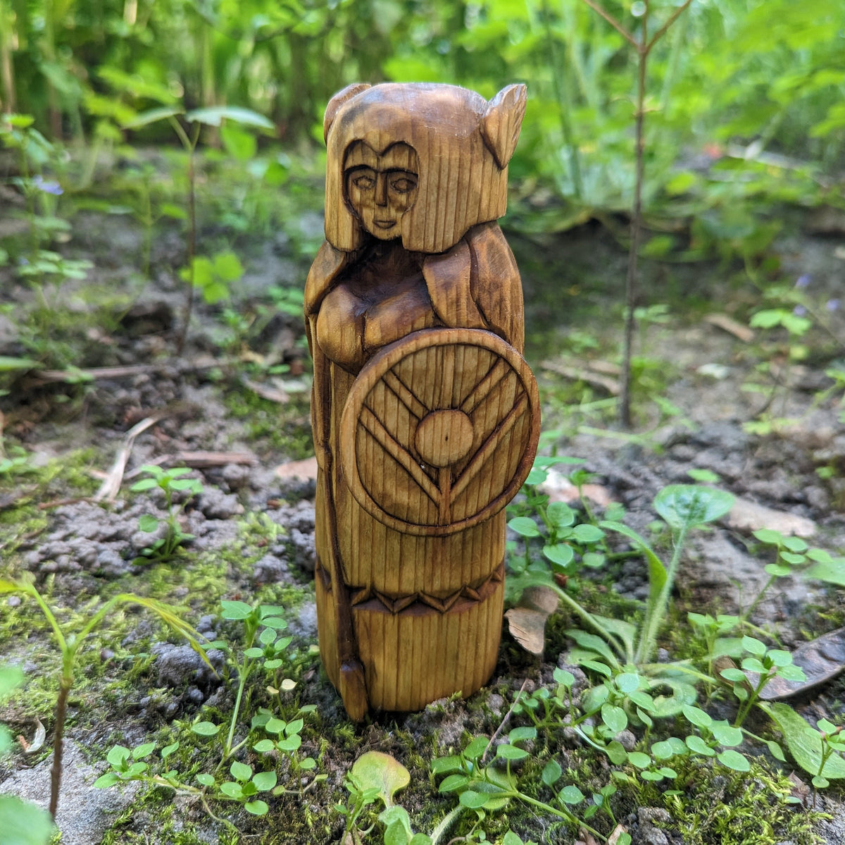 Viking Home Decor - Norse Gods Wood carving Pagan Home Decor Asatru Viking gifts Nordic decor Altar