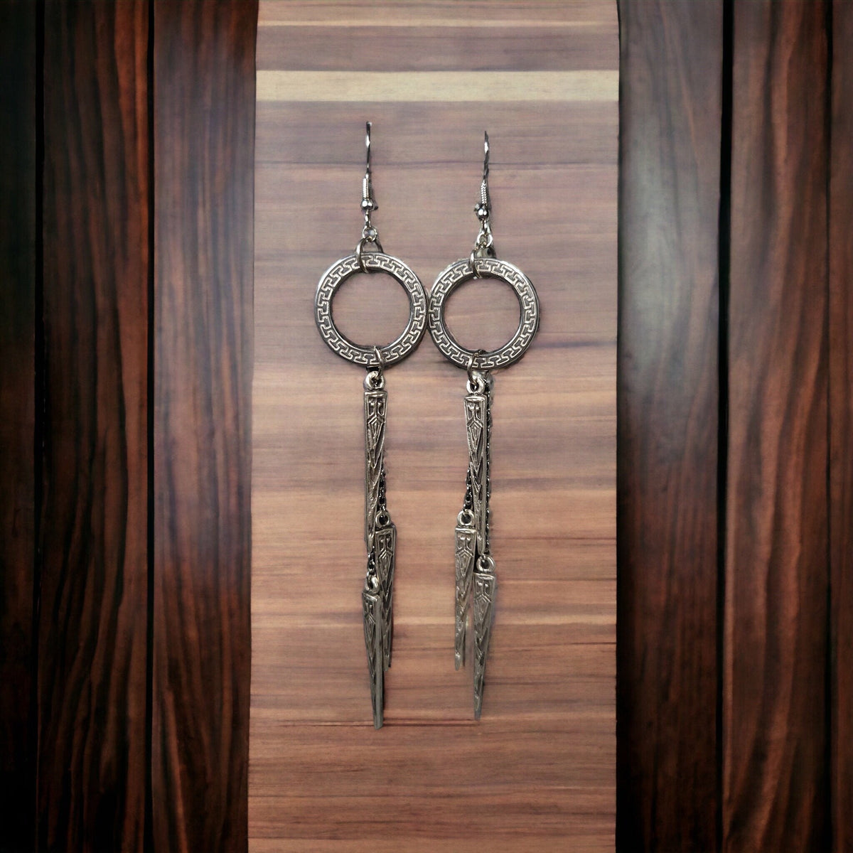 Viking Necklace - Viking Valkyrie Chain Necklace, Celtic Wraparound Jewelry