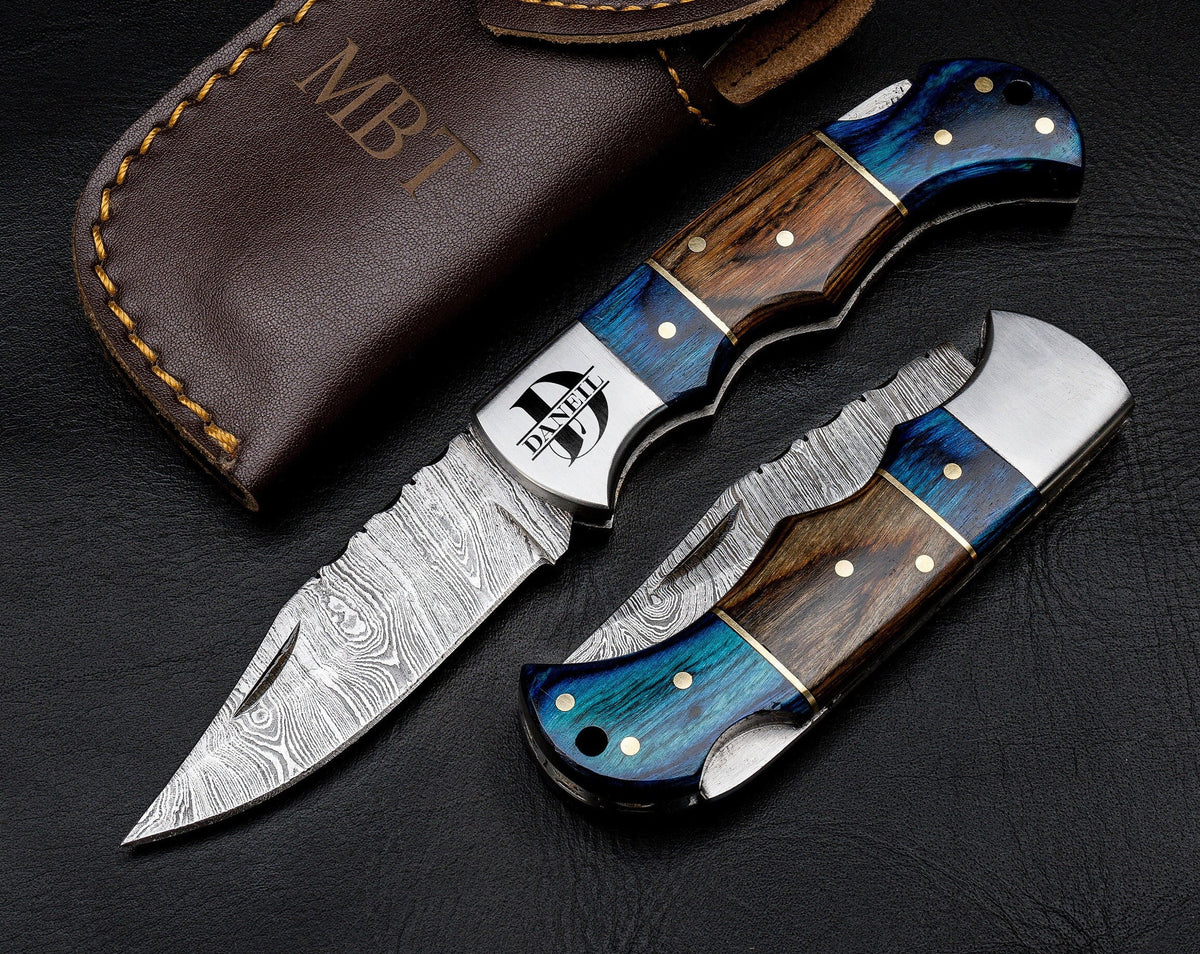 Viking Costume & LARP - Hand Crafted Northmen Damascus Steel Viking Sword, Custom Handmade Blade