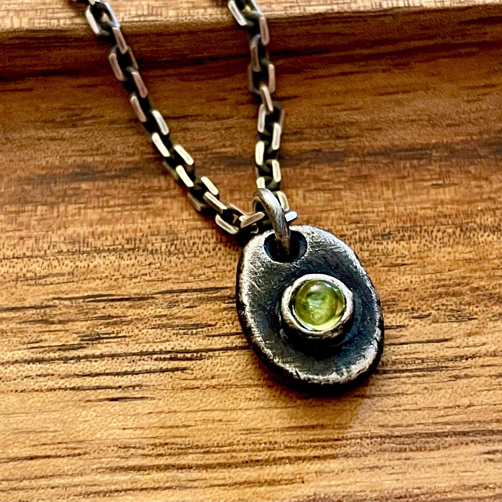 Viking Rune Necklace - Norse Runes Protection Viking Pendant Necklace Oxidized Sterling Silver