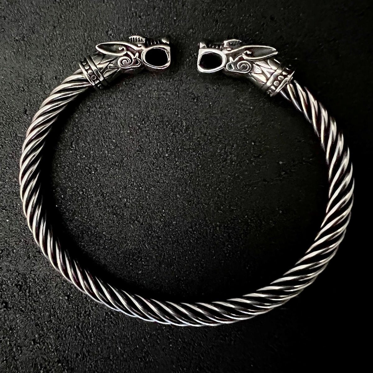 Viking Wolf Ring - Viking Bracelet, Fenrir Arm Bracelet, Ring Armlet, Circlet Bangle Nordic