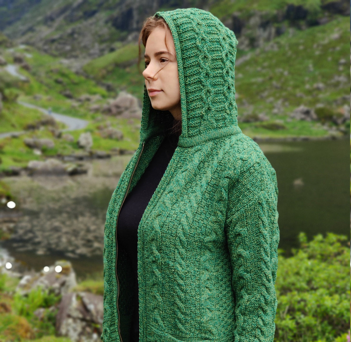 Viking Jacket - Viking Skull Hooded Jacket design with Zipper