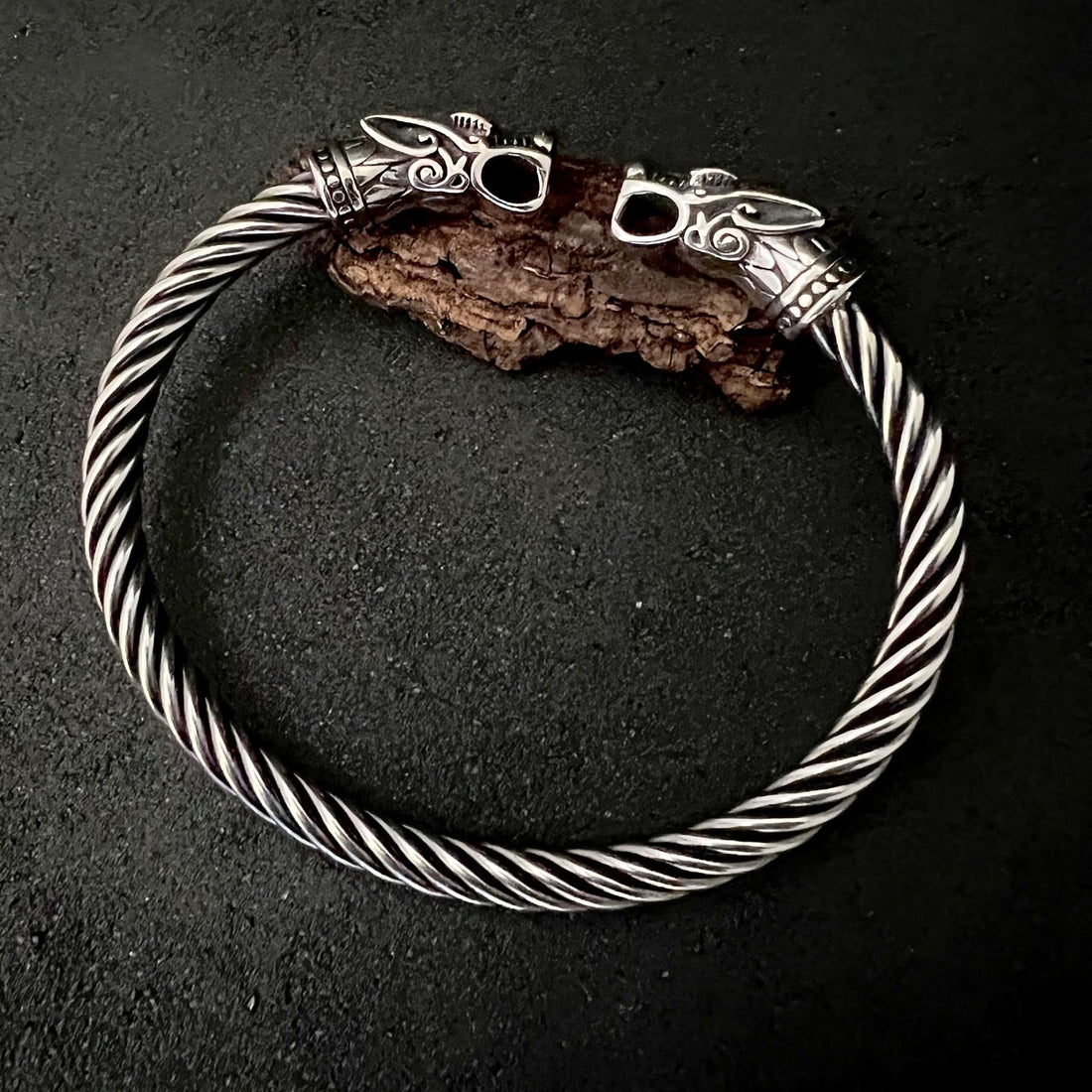Viking Wolf Ring - Viking Bracelet, Fenrir Arm Bracelet, Ring Armlet, Circlet Bangle Nordic