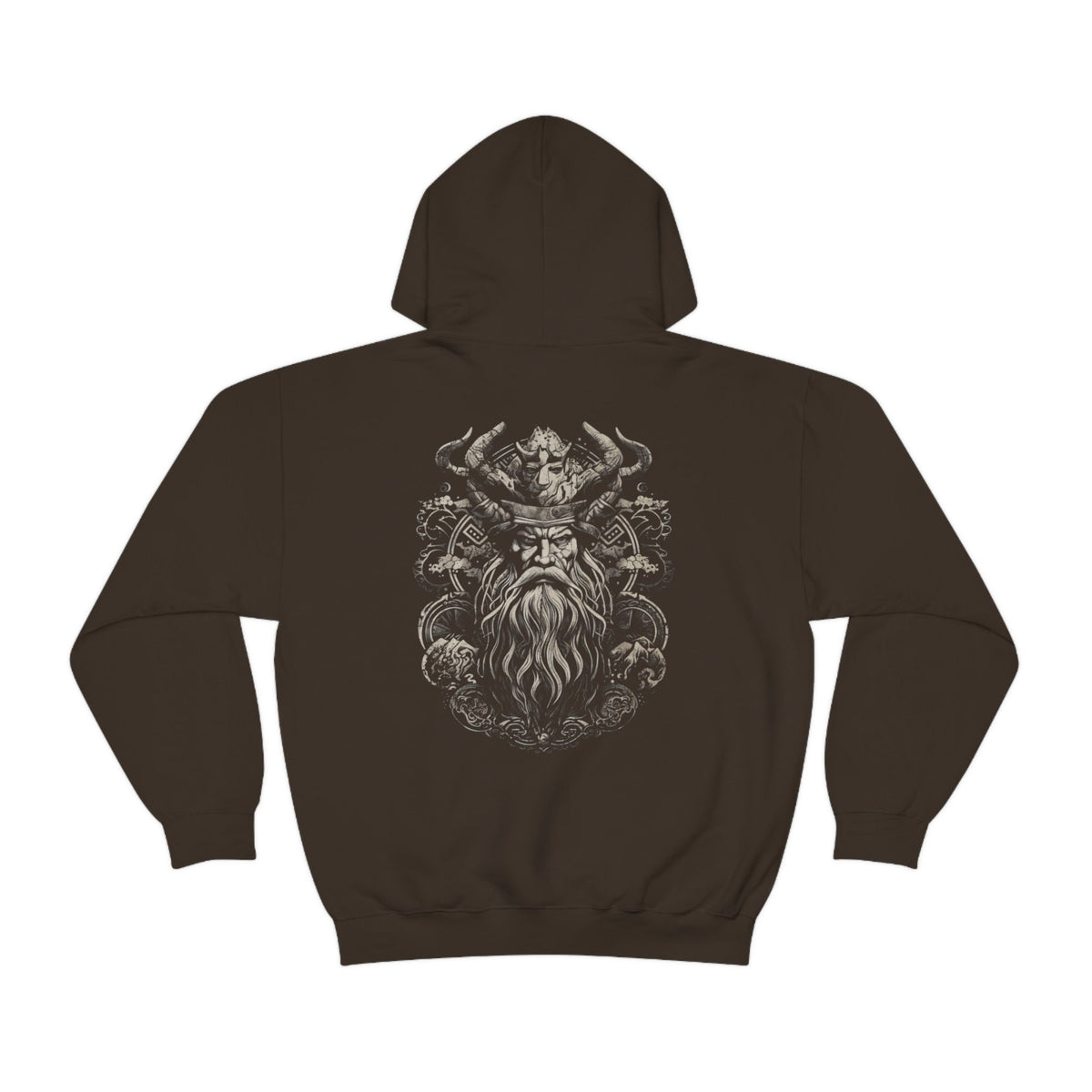 Viking Odin Hoodie - Norse God Odin Viking Hoodie Mythical Celtic Nordic Mythology Mystical Sweater